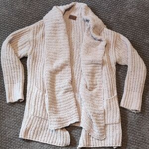 POL Cream Cardigan Size S